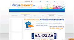 Desktop Screenshot of plaquediscount.com